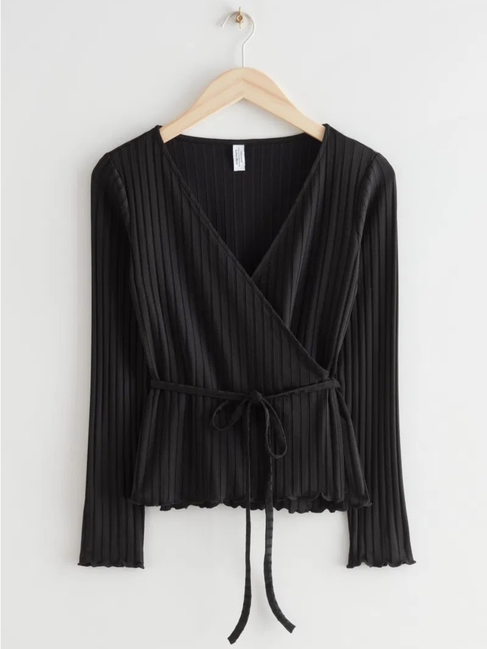 & Other Stories Wrap Top